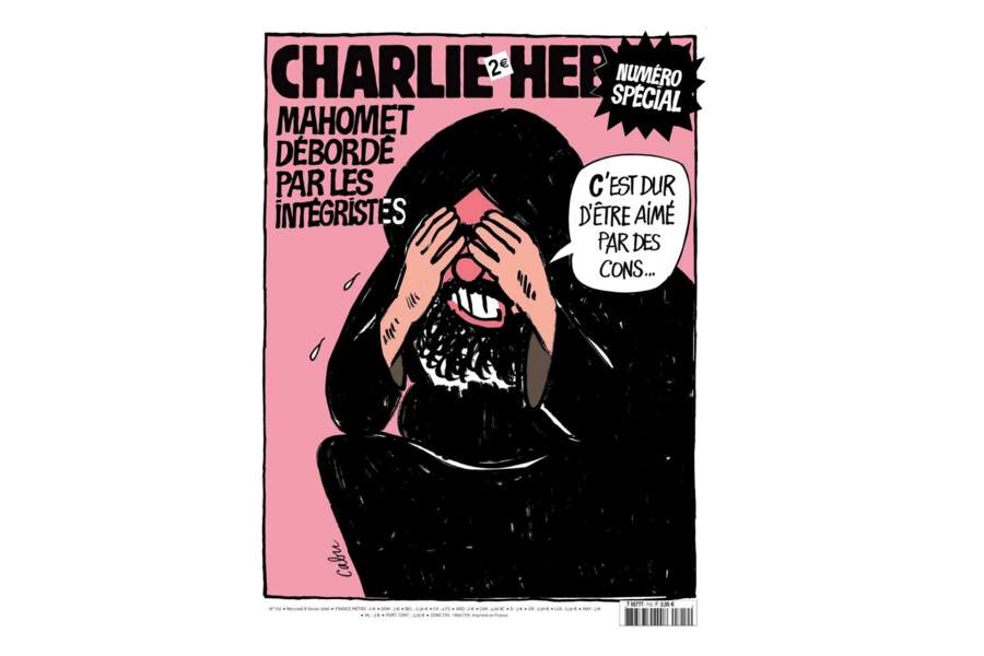 Charlie Hebdo publie 12 caricatures de Mahomet en soutien aux dessinateurs menacés de mort (8 février 2006)