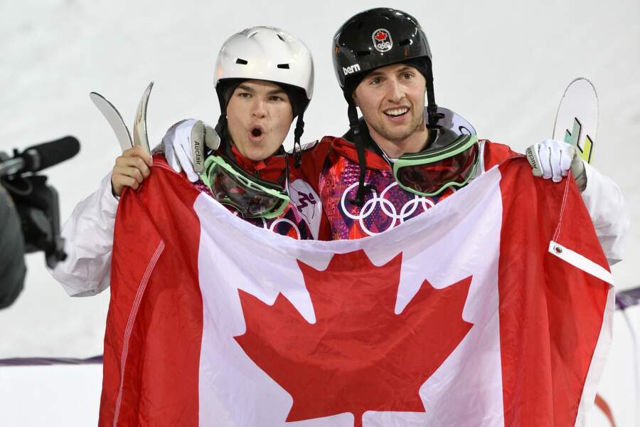 Mikael Kingsbury / Alex Bilodeau  : coup double canadien en ski de bosses
