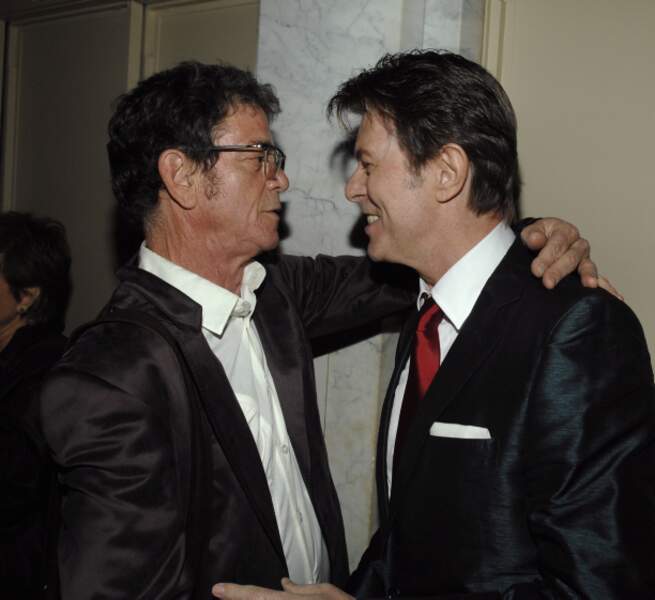 Feu Lou Reed était un ami de longue date de Bowie.