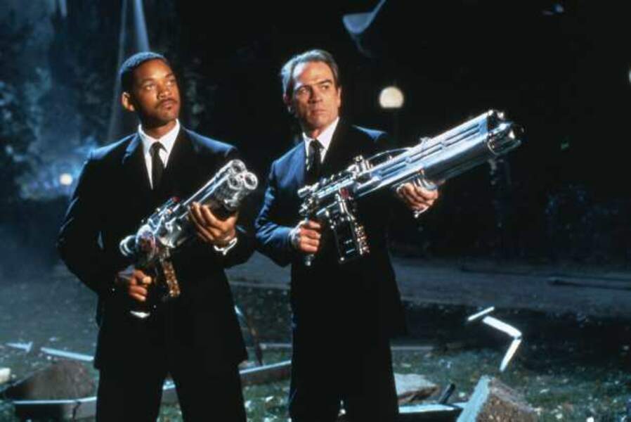  Will Smith et Tommy Lee Jones, héros de Men in black (1997)