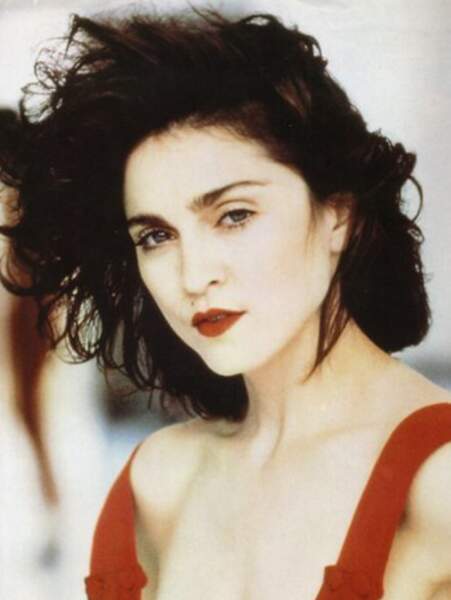 Madonna assumait pleinement ses origines italiennes. 