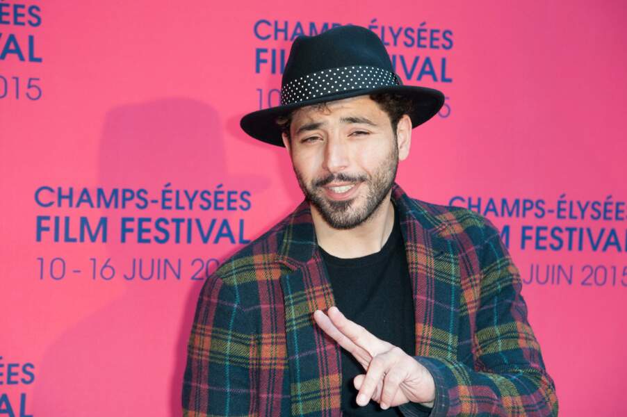Redouanne Harjane, super loocké sur le red carpet du Champs Elysées Film Festival
