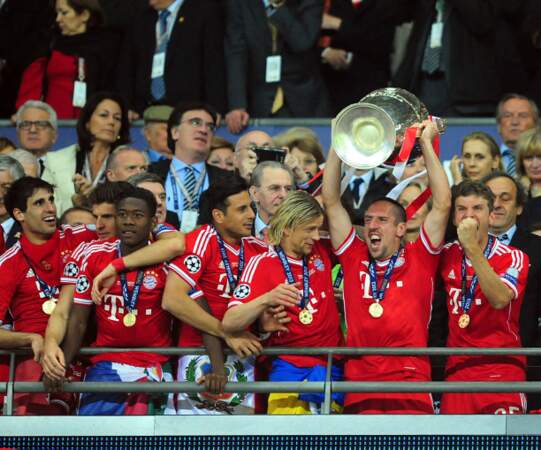 Le Bayern Munich de Franck Ribery remporte la Ligue des Champions