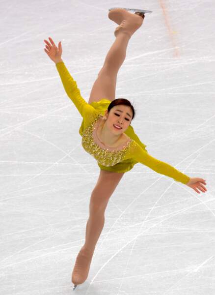 Championne olympique à Vancouver, la sud-coréenne Yuna Kim est en tête à l'issue du programme court 