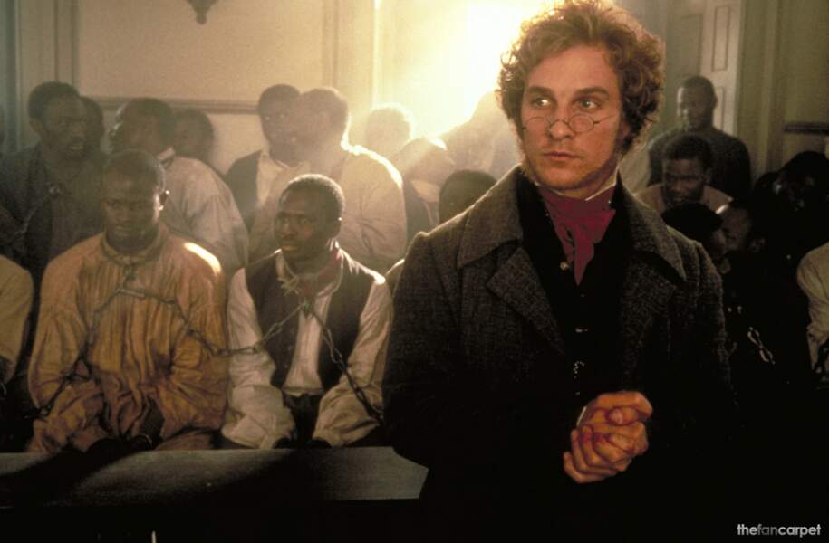 Avocat abolitionniste dans Amistad de Steven Spielberg (1998)