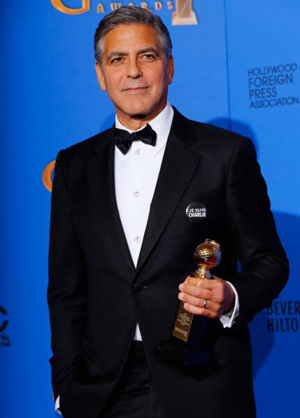 George Clooney a reçu un Golden Globe d'honneur