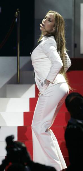 Le derrière de J-Lo en vedette à Cannes en 2005.