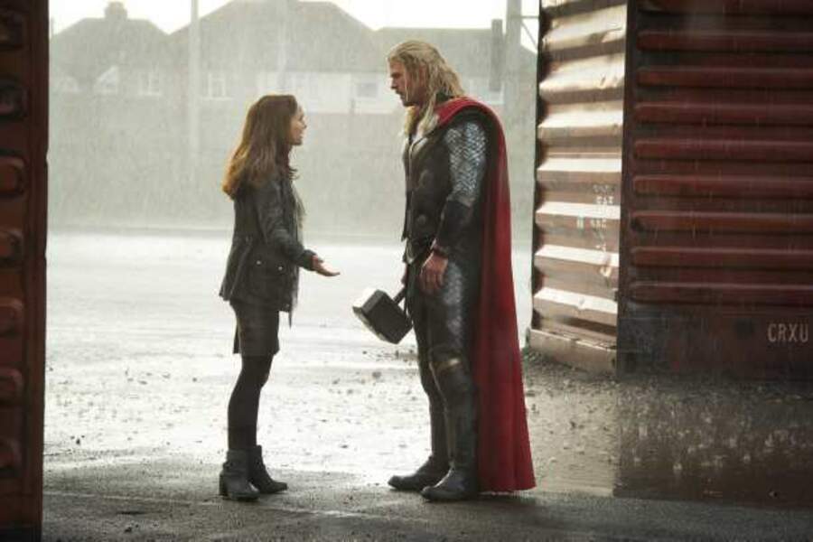 La voilà encore dans "Thor" en 2013
