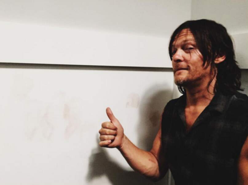 Quant à Daryl, il reste cool… comme à son habitude.