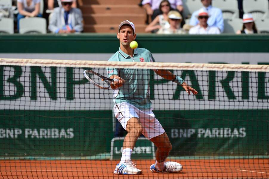 En fond de court ou à la volée, Novak Djokovic a dominé