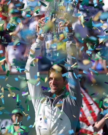 Tennis : Novak Djokovic remporte le tournoi d'Indian Wells