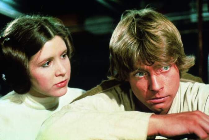 La Princesse Leia et Luke Skywalker