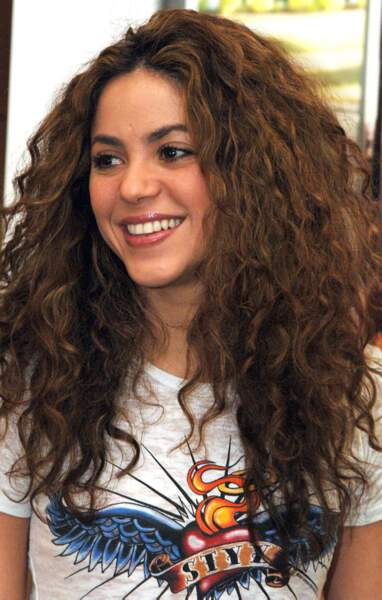 Oui, oui, Shakira était brune avant de connaître un succès international !