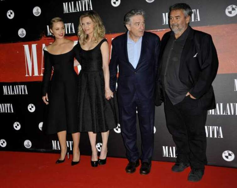 Dianna Agron, Michelle Pfeiffer, Robert De Niro et Luc Besson