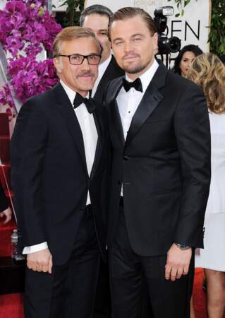 Leonardo DiCaprio et Christopher Waltz