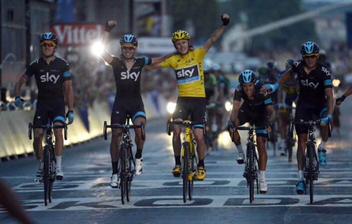 Christopher Froome remporte le Tour de France