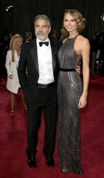 George Clooney et Stacy Keibler 