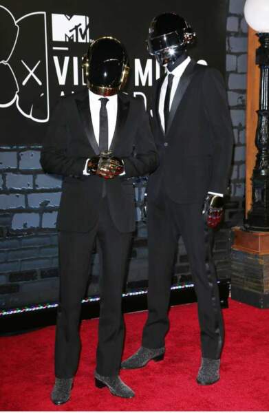 Les Daft Punk jamais sans leur casque