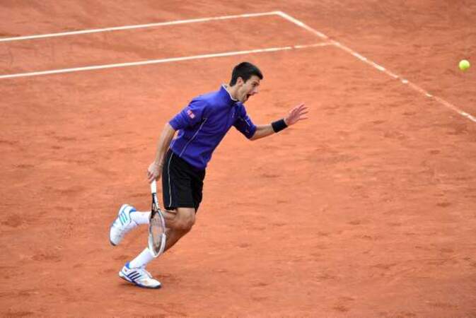 Novak Djokovic fait le pitre