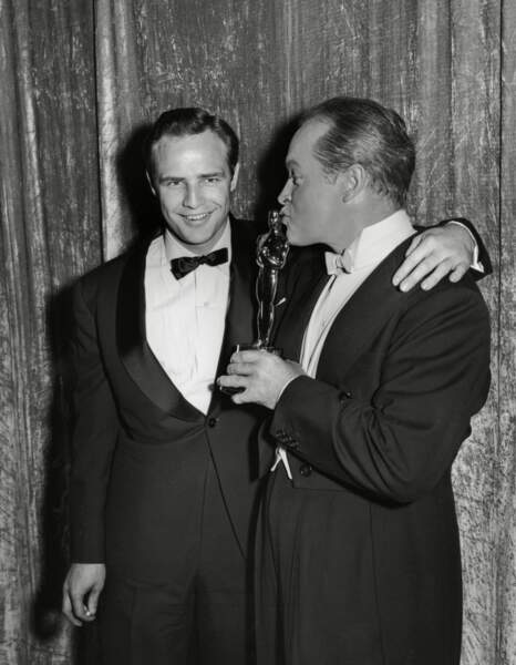 Marlon Brando et Bob Hope (1955)