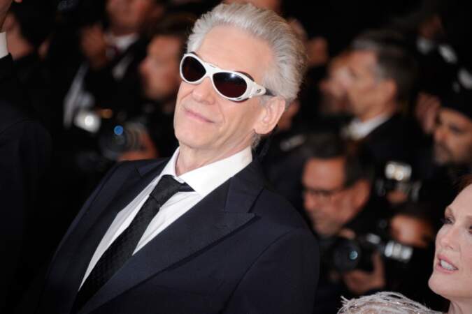 Pour faire face aux intempéries, David Cronenberg avait chaussé ses plus belles lunettes