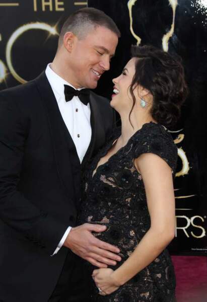 Channing Tatum et sa femme enceinte Jenna Dewan