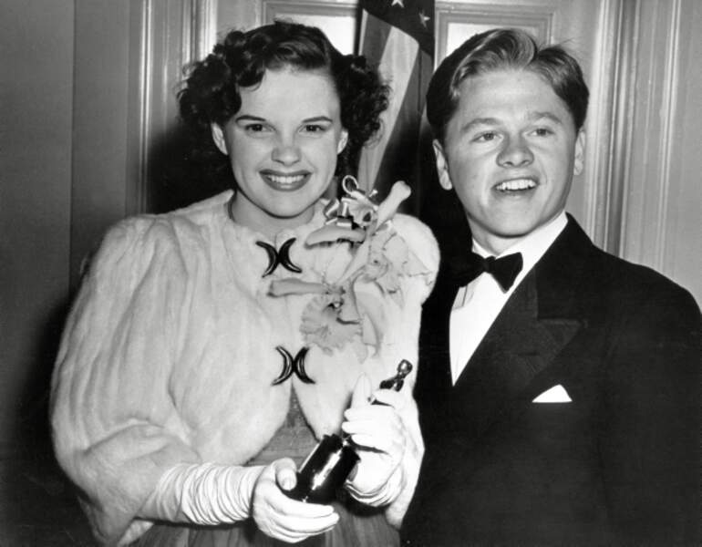 Judy Garland et Mickey Rooney (1939)