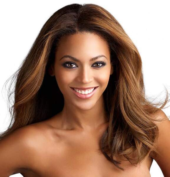 Beyoncé arborait une crinière ébène...