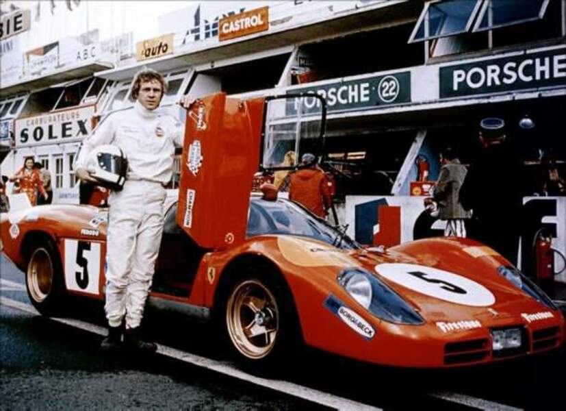 Steve McQueen dans le film Le Mans (1971)