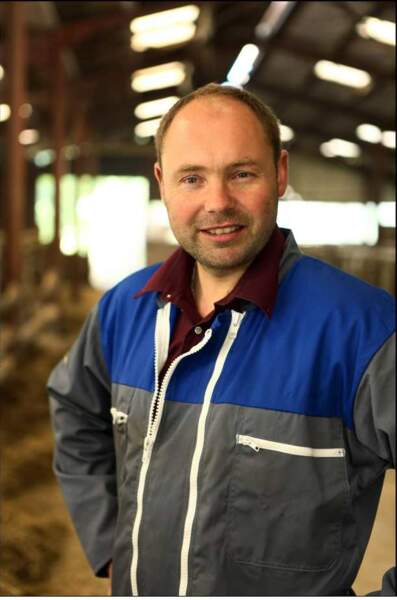 Damien, 36 ans, éleveur de vaches laitières et de poulets de chair