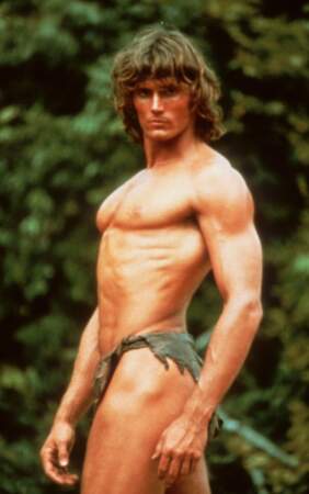 En 1981, Tarzan gagne en muscles avec Miles O'Keeffe dans Tarzan, l'homme-singe