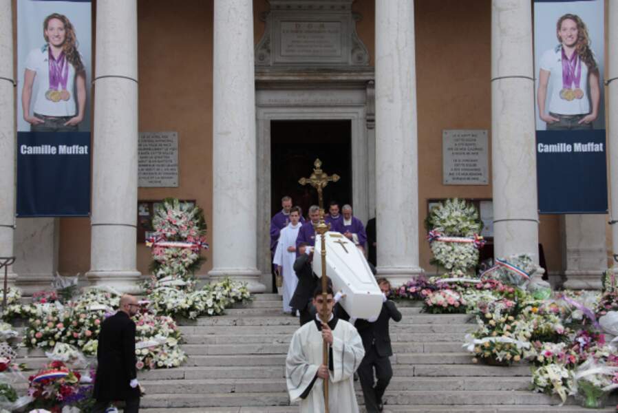 Camille Muffat a été inhumée à l'église Saint-Jean-Baptiste-Le-Voeu à Nice, sa ville natale
