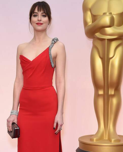 Robe rouge aux Oscars