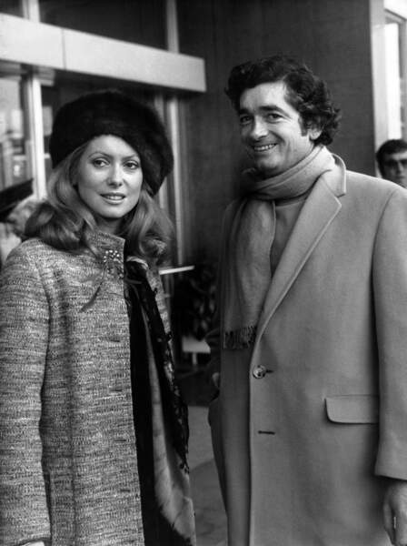 1970 : avec Jacques Demy à la présentation de Peau d'Âne, leur troisième film ensemble