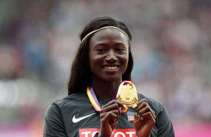 La sprinteuse américaine Tori Bowie est morte à 32 ans. La jeune femme avait été championne du monde du 100 mètres en 2017 à Londres.