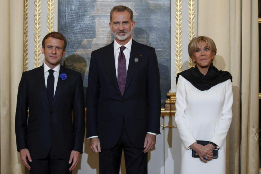 Avec le roi Felipe VI, en novembre 2021