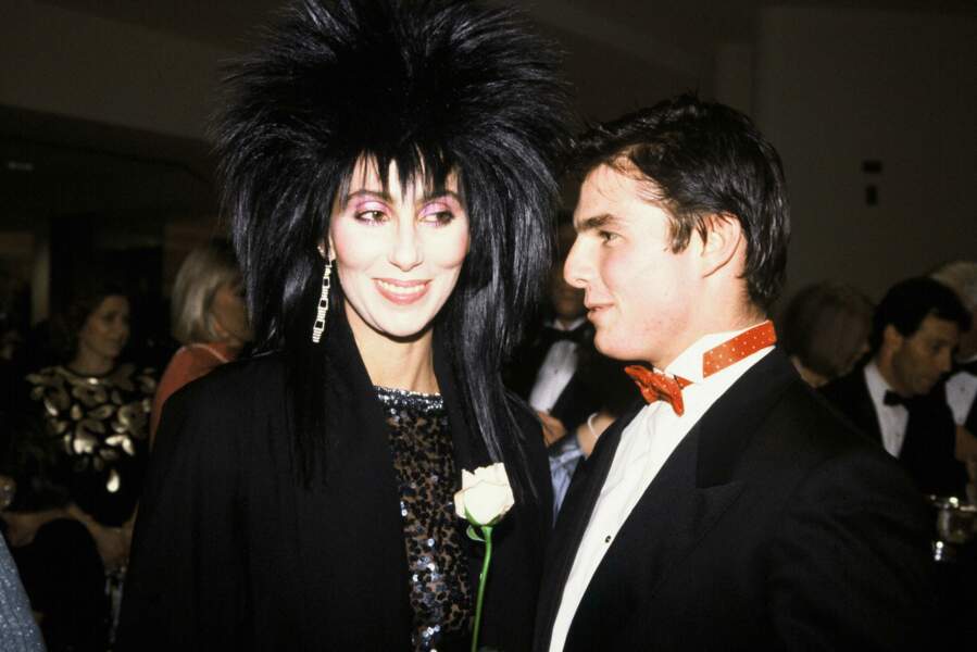 Tom Cruise et Cher (1985)