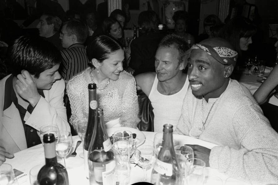 Madonna et Tupac (début des années 1990)