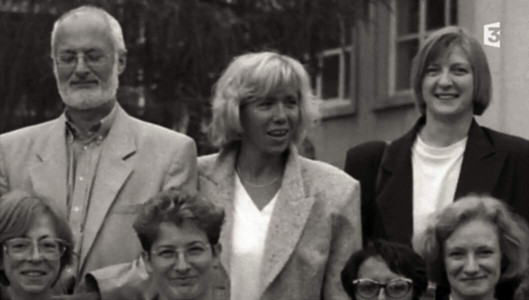 Brigitte Macron (fin des années 1990) au lycée La Providence