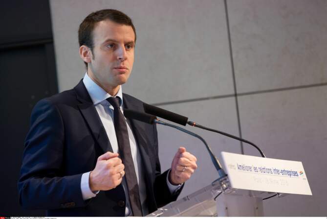 Emmanuel Macron, ministre de l'Économie (février 2016)