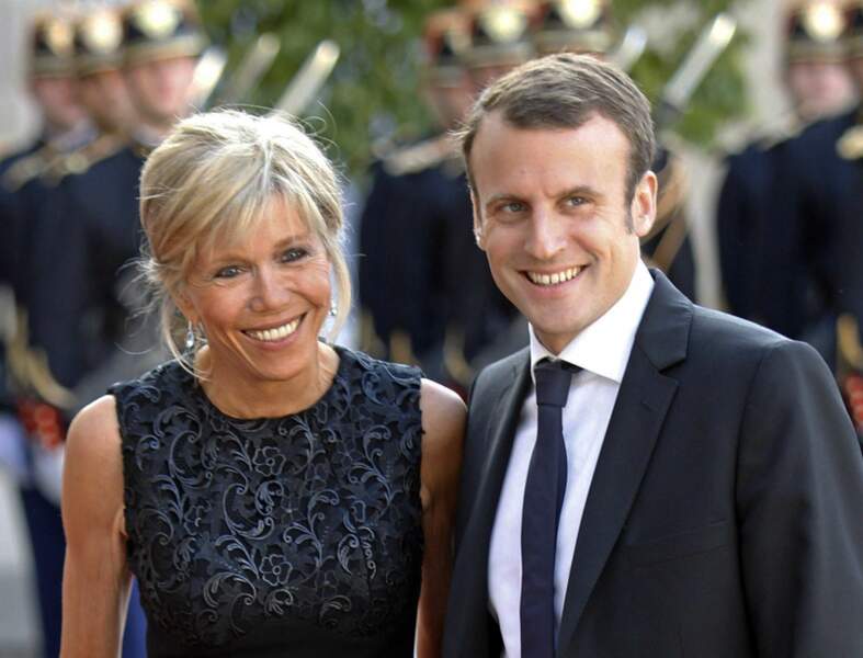 Brigitte et Emmanuel Macron (juin 2015)