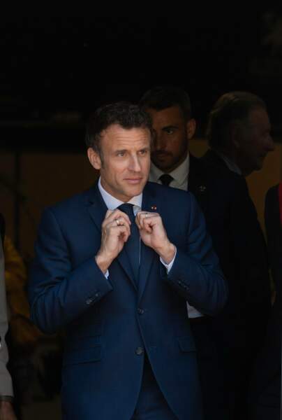 Emmanuel Macron (avril 2022)