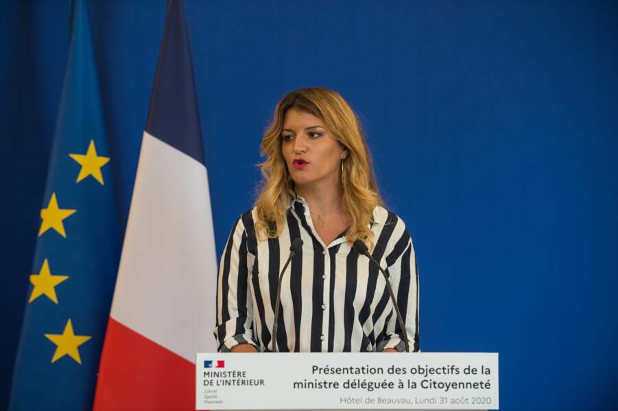 Marlène Schiappa présente les contours du ministère de la citoyenneté (Août 2020)
