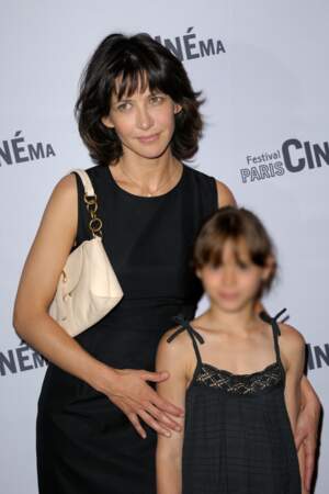 Sophie Marceau et sa fille Juliette à l'avant-première du film L'Âge de raison (2010)
