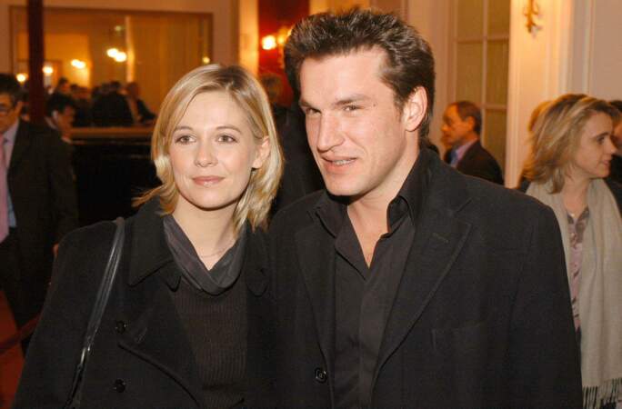 Flavie Flament et son ex-mari Benjamin Castaldi (2004)
