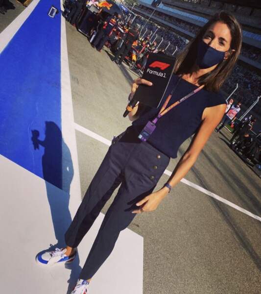 Elle intègre l'équipe de Formula One sur Canal+...