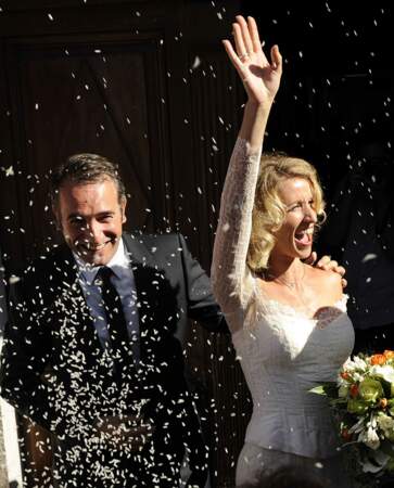 Jean Dujardin et Alexandra Lamy se sont dit "oui" le 25 juillet 2009