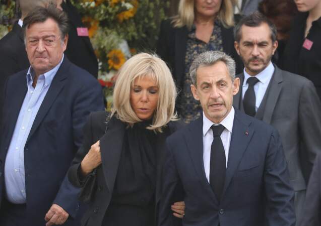 Brigitte Macron et Nicolas Sarkozy