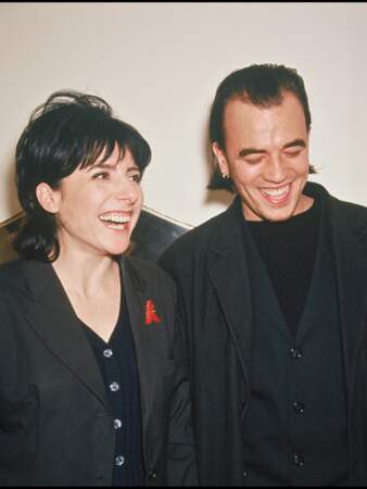 Avec Liane Foly en 1994 pour la manifestation "Défilons ensemble" contre le SIDA.