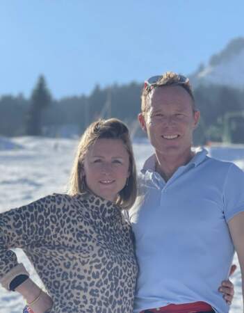 Marie-Alix et Alexandre Jeanson aiment également gâter leurs bambins avec des séjours au ski...